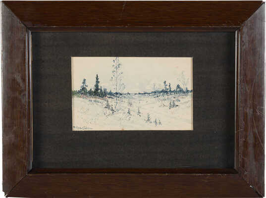 Олькойн Эдвард Александрович. Зимний день